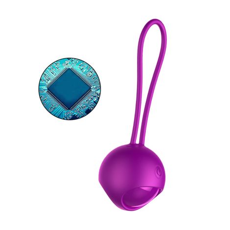 Kulki-Vibrating Silicone Kegel Balls Set USB 10 Function / Remote control - 6