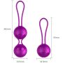 Kulki-Vibrating Silicone Kegel Balls Set USB 10 Function / Remote control - 3