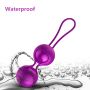 Kulki-Vibrating Silicone Kegel Balls Set USB 10 Function / Remote control - 5