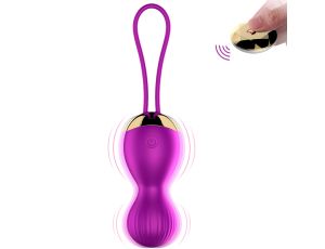 Kulki-Vibrating Silicone Kegel Balls USB 7 Function - image 2