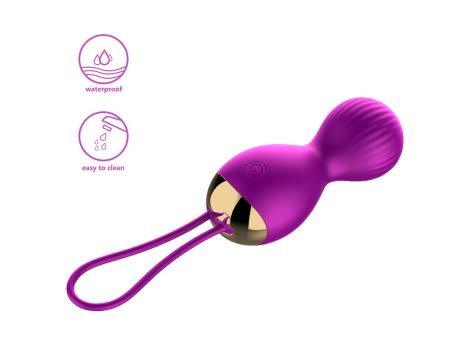 Kulki-Vibrating Silicone Kegel Balls USB 7 Function - 6