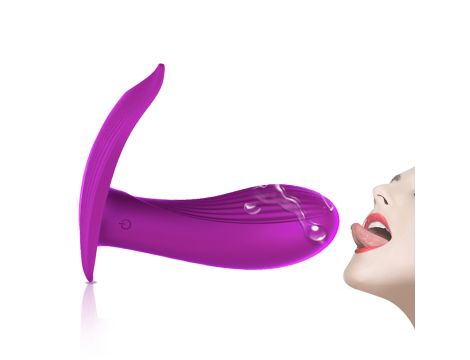 Stymulator-Silicone Panty Vibrator USB 10 Function / Heating / Voice Control - 10