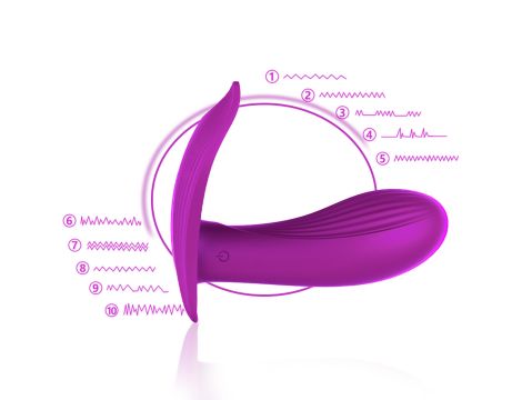 Stymulator-Silicone Panty Vibrator USB 10 Function / Heating / Voice Control - 3