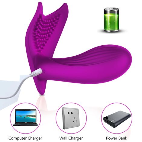 Stymulator-Silicone Panty Vibrator USB 10 Function / Heating / Voice Control - 6