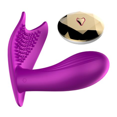 Stymulator-Silicone Panty Vibrator USB 10 Function / Heating / Voice Control - 8