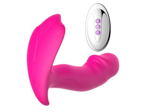 Stymulator-Silicone Panty Vibrator and Pulsator USB 10 Function / Heating