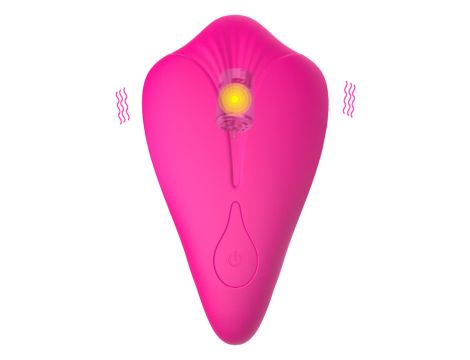 Stymulator-Silicone Panty Vibrator and Pulsator USB 10 Function / Heating - 3