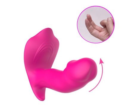 Stymulator-Silicone Panty Vibrator and Pulsator USB 10 Function / Heating - 6