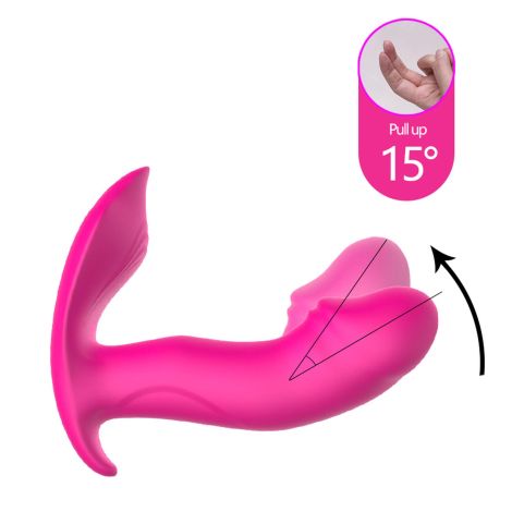 Stymulator-Silicone Panty Vibrator and Pulsator USB 10 Function / Heating - 2