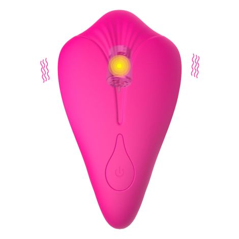 Stymulator-Silicone Panty Vibrator and Pulsator USB 10 Function / Heating - 3