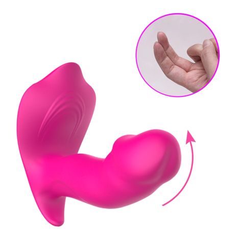 Stymulator-Silicone Panty Vibrator and Pulsator USB 10 Function / Heating - 6