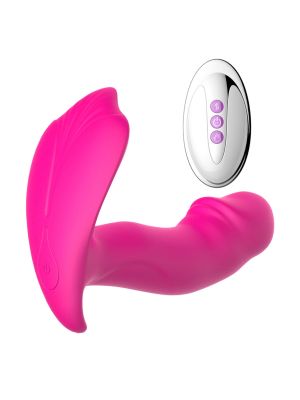 Stymulator-Silicone Panty Vibrator and Pulsator USB 10 Function / Heating