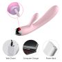 Wibrator- B -  Series, Silicone Vibrator Pink USB 10 Function / Heating - 6