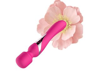 Stymulator - B - Series - Silicone Dual Massager Pulsator USB 7+7 Function (Pink) - image 2