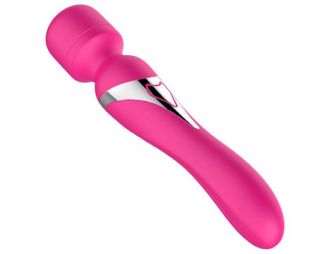 Stymulator - B - Series - Silicone Dual Massager Pulsator USB 7+7 Function (Pink)