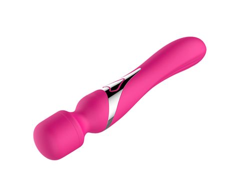 Stymulator - B - Series - Silicone Dual Massager Pulsator USB 7+7 Function (Pink) - 4