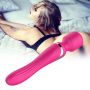 Stymulator - B - Series - Silicone Dual Massager Pulsator USB 7+7 Function (Pink) - 4