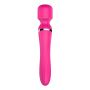 Stymulator - B - Series - Silicone Dual Massager Pulsator USB 7+7 Function (Pink) - 7