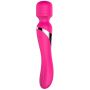 Stymulator - B - Series - Silicone Dual Massager Pulsator USB 7+7 Function (Pink) - 8