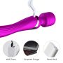 Stymulator-Silicone Dual Massager USB 7+7 Function Purple - 6