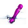 Stymulator-Silicone Dual Massager USB 7+7 Function Purple - 7