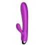 Wibrator-Silicone Vibrator and Pulsator Purple USB 7+7 Function / Heating - 6