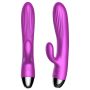 Wibrator-Silicone Vibrator and Pulsator Purple USB 7+7 Function / Heating - 9