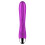 Wibrator-Silicone Vibrator and Pulsator Purple USB 7+7 Function / Heating - 16