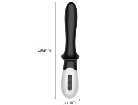 Wibrator-Silicone Prostate / G-spot Massager USB 10 Function / Heating - 7