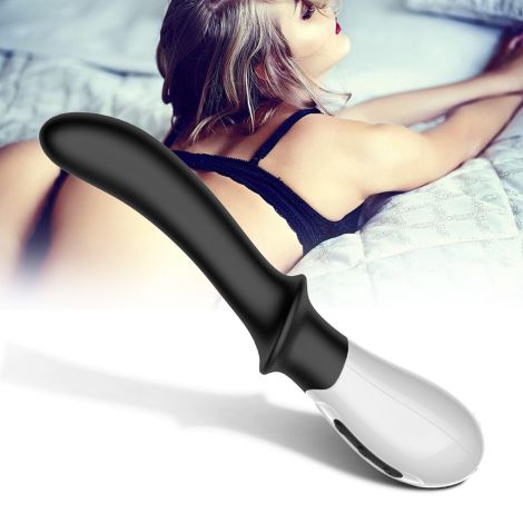 Wibrator-Silicone Prostate / G-spot Massager USB 10 Function / Heating - 4