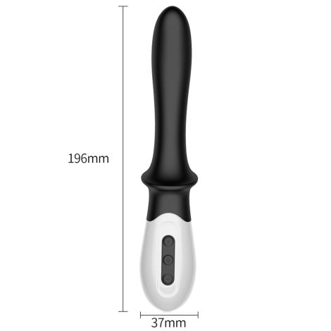 Wibrator-Silicone Prostate / G-spot Massager USB 10 Function / Heating - 7