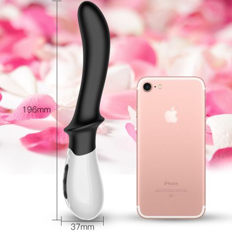 Wibrator-Silicone Prostate / G-spot Massager USB 10 Function / Heating - 14