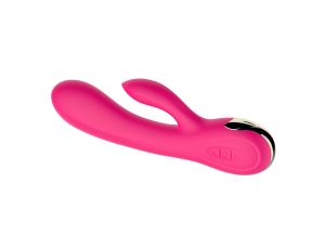 Wibrator-Silicone Vibrator USB 7 Function + Booster / Heating - image 2