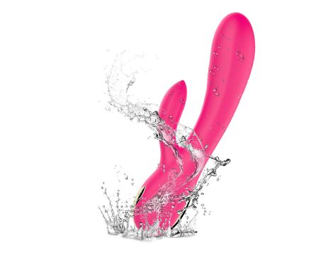 Wibrator-Silicone Vibrator USB 7 Function + Booster / Heating - 4