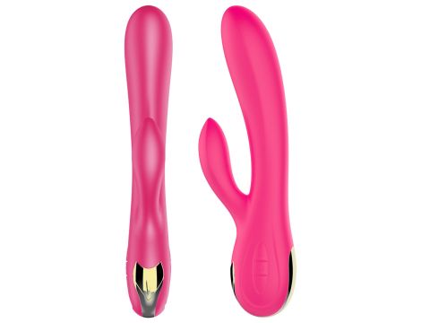 Wibrator-Silicone Vibrator USB 7 Function + Booster / Heating - 5