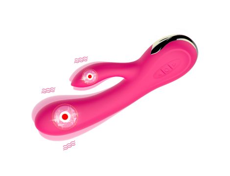 Wibrator-Silicone Vibrator USB 7 Function + Booster / Heating - 11