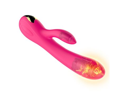 Wibrator-Silicone Vibrator USB 7 Function + Booster / Heating - 12