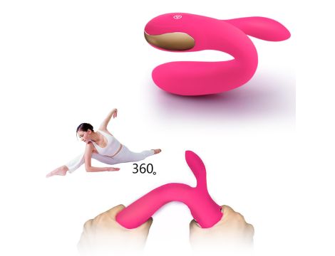 Wibrator-Silicone Vibrator USB 7 Function + Booster / Heating - 13