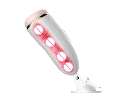 Masturbator-Vibrating Masturbation Cup USB 7 + Interactive Function / Talk Mode - 8