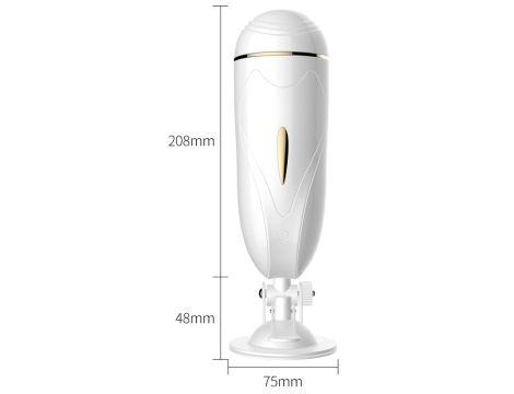 Masturbator-Vibrating Masturbation Cup USB 7 + Interactive Function / Talk Mode - 12