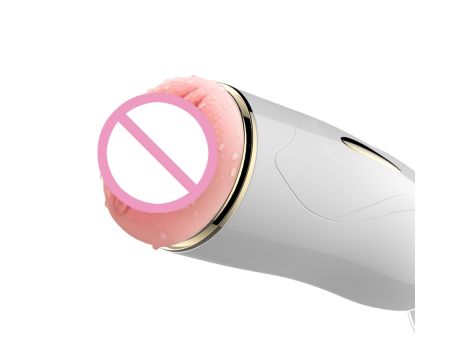 Masturbator-Vibrating Masturbation Cup USB 7 + Interactive Function / Talk Mode - 13