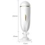 Masturbator-Vibrating Masturbation Cup USB 7 + Interactive Function / Talk Mode - 13