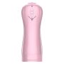 Masturbator-Vibrating and Flashing Masturbation Cup USB 7+7 Function / Talk Mode (Pink) - 3