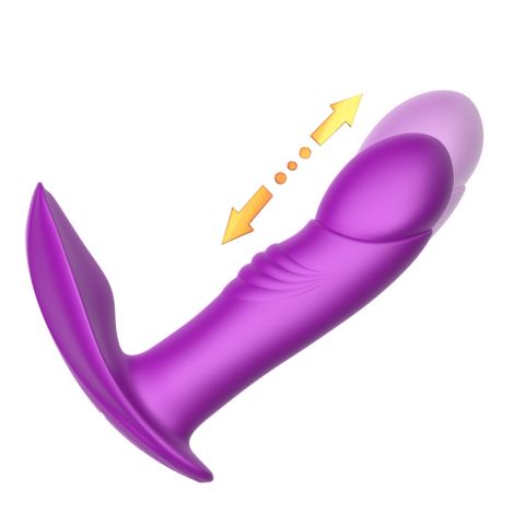 Stymulator - B - Series - Silicone Panty Vibrator USB 7 Function / Heating / Impact function - 4