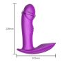 Stymulator - B - Series - Silicone Panty Vibrator USB 7 Function / Heating / Impact function - 8