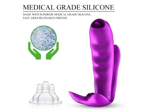 Stymulator-Silicone Panty Vibrator USB 7 Function / Heating - 6