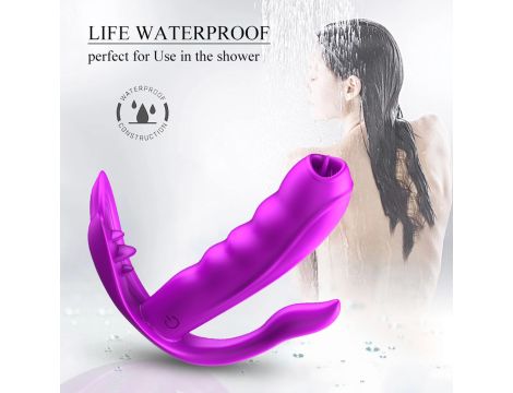 Stymulator-Silicone Panty Vibrator USB 7 Function / Heating - 7