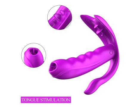 Stymulator-Silicone Panty Vibrator USB 7 Function / Heating - 10