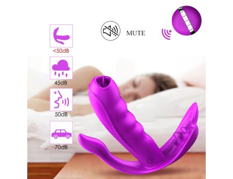 Stymulator-Silicone Panty Vibrator USB 7 Function / Heating - 11