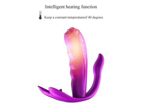 Stymulator-Silicone Panty Vibrator USB 7 Function / Heating - 15